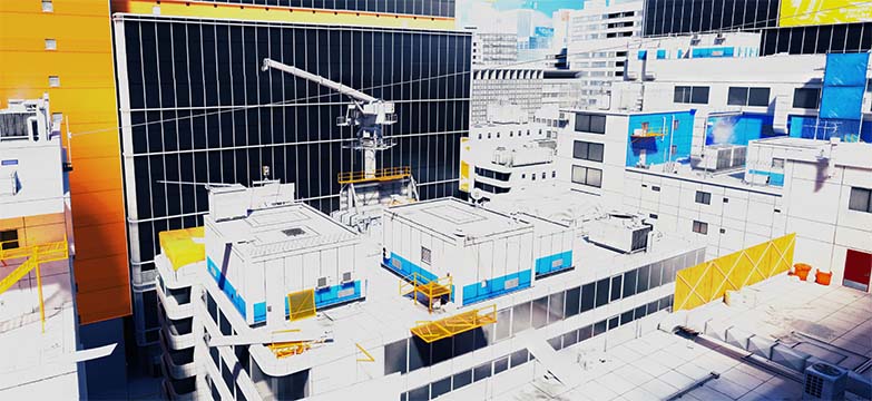 Mirrors Edge Panorama Training Grounds